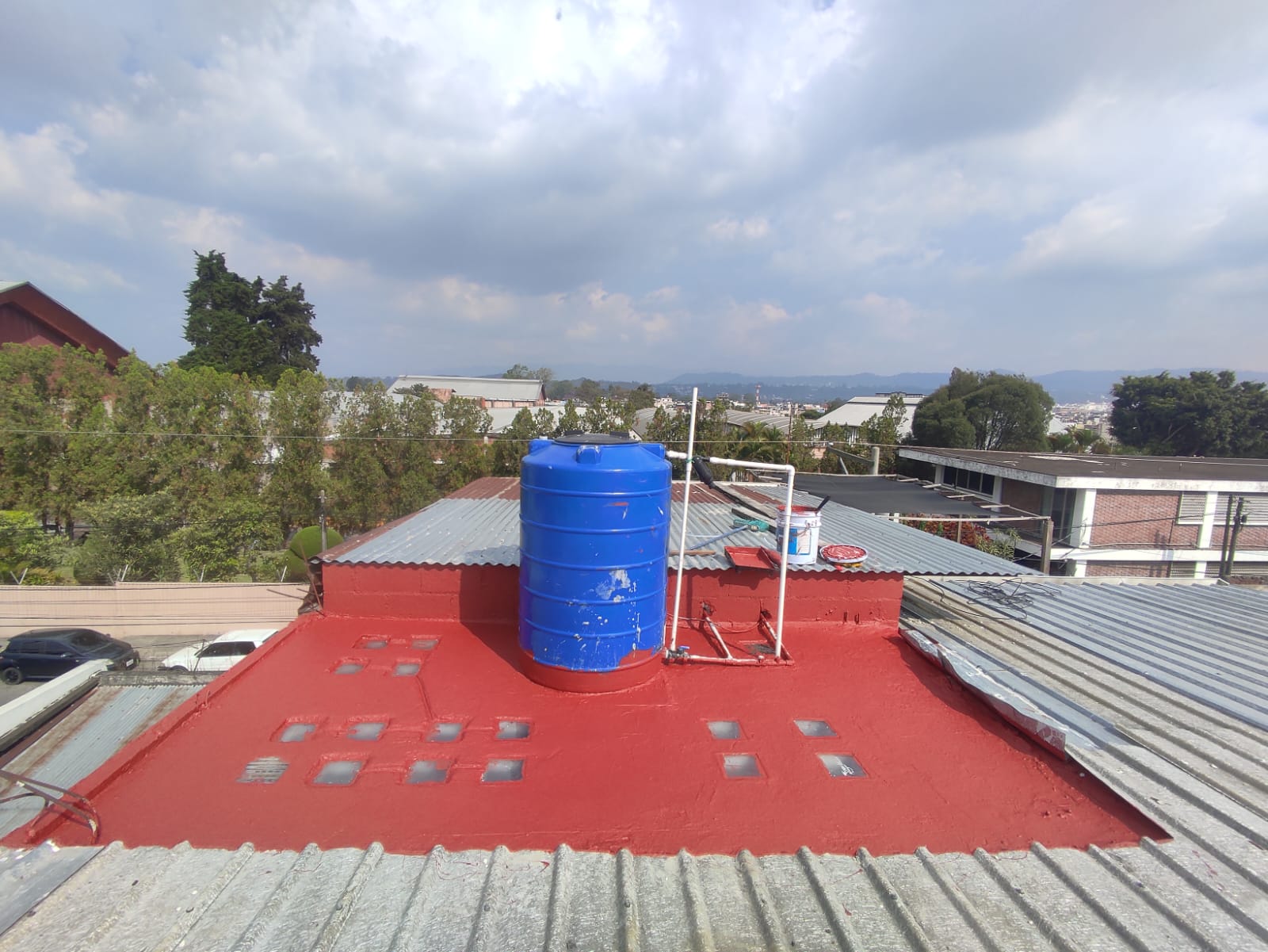 Impermeabilización de la terraza