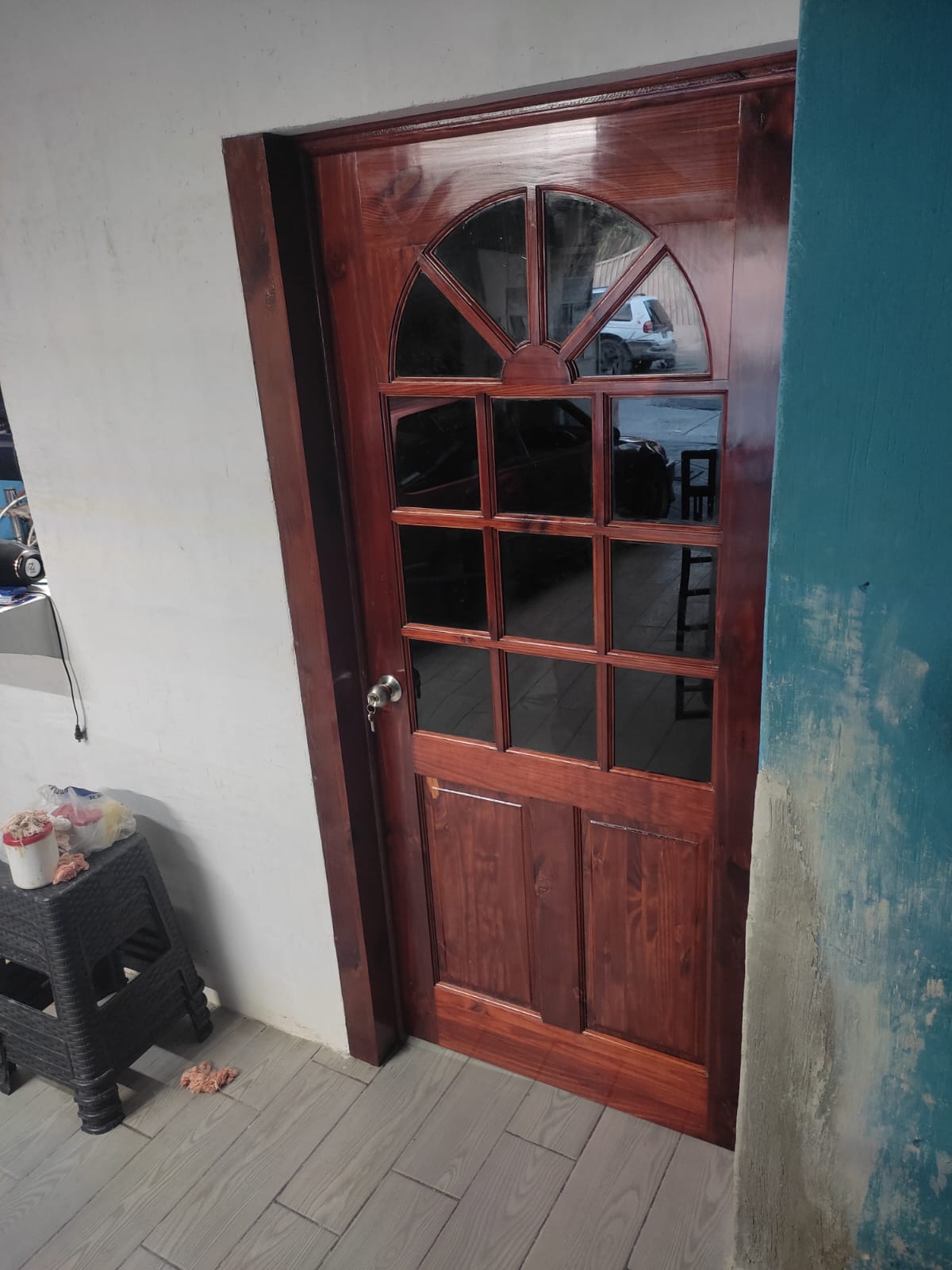 Puerta de madera